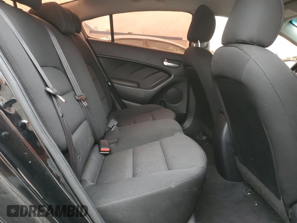 2017 Kia Forte LX with VIN 3KPFK4A72HE132834, listed as a Copart auction lot 53618005 with 122,993 mi miles and Salvage Title. Bid and sale history available at carsss.com. Image 10.
