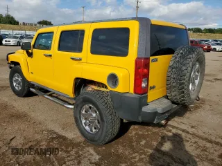 2007 Hummer H3 SUV with VIN 5GTDN13E478172777, listed as a Copart auction lot 41430185 with 88,995 mi miles and Non Repairable. Bid and sale history available at DreamBid. Image 2.