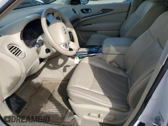 2013 Infiniti JX35 with VIN 5N1AL0MMXDC347957, listed as a Copart auction lot 54948055 with 166,353 mi miles and Clean Title. Bid and sale history available at DreamBid. Image 7.