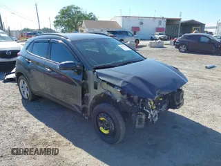 2023 Hyundai Kona SEL with VIN KM8K62AB9PU061431, listed as a IAAI auction lot 41890284 with 3,377 mi miles and . Bid and sale history available at carsss.com. Image 1.