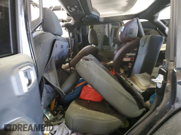2021 Jeep Wrangler Unlimited Willys with VIN 1C4HJXDM3MW547787, listed as a Copart auction lot 55132965 with Not provided miles and Salvage title. Bid and sale history available at DreamBid. Image 10.