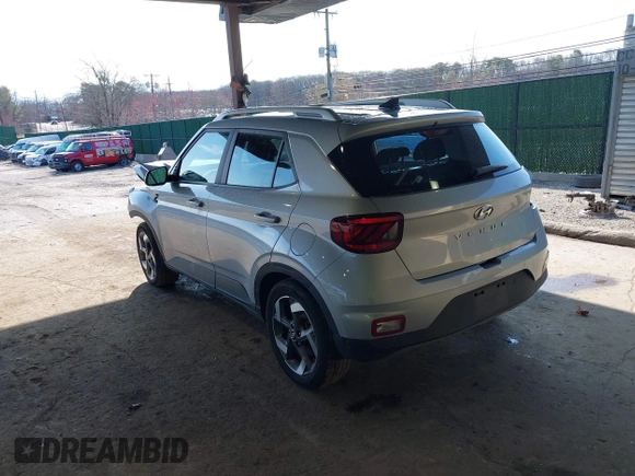 2022 Hyundai Venue Limited with VIN KMHRC8A37NU199579, listed as a IAAI auction lot 41886674 with 36,484 mi miles and . Bid and sale history available at DreamBid. Image 3.