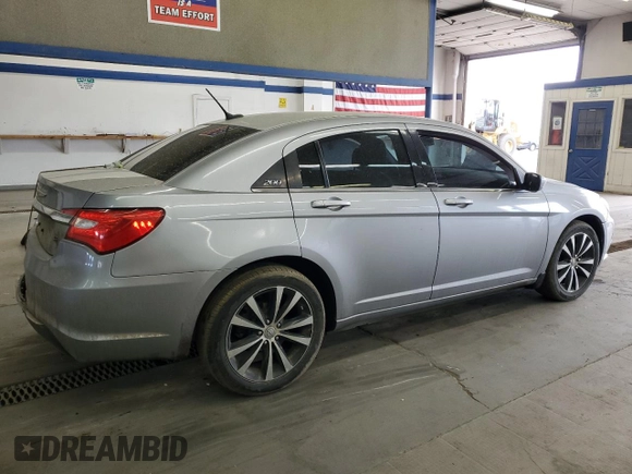 2014 Chrysler 200 Touring with VIN 1C3CCBBBXEN185333, listed as a Copart auction lot 57068685 with 130,402 mi miles and Salvage title. Bid and sale history available at DreamBid. Image 3.