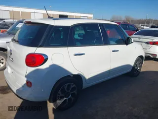 2014 FIAT 500L Easy with VIN ZFBCFABH8EZ027876, listed as a IAAI auction lot 41356950 with 89,665 mi miles and . Bid and sale history available at DreamBid. Image 4.