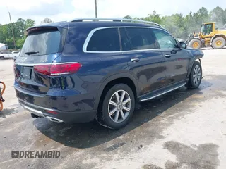 2022 Mercedes-Benz GLS 450 with VIN 4JGFF5KE7NA658975, listed as a IAAI auction lot 42439664 with 52,431 mi miles and . Bid and sale history available at DreamBid. Image 4.