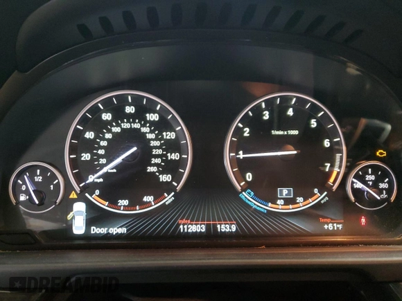 2014 BMW 5 Series 535i xDrive with VIN WBA5B3C50ED530166, listed as a Copart auction lot 55648005 with 112,803 mi miles and Clean Title. Bid and sale history available at carsss.com. Image 9.