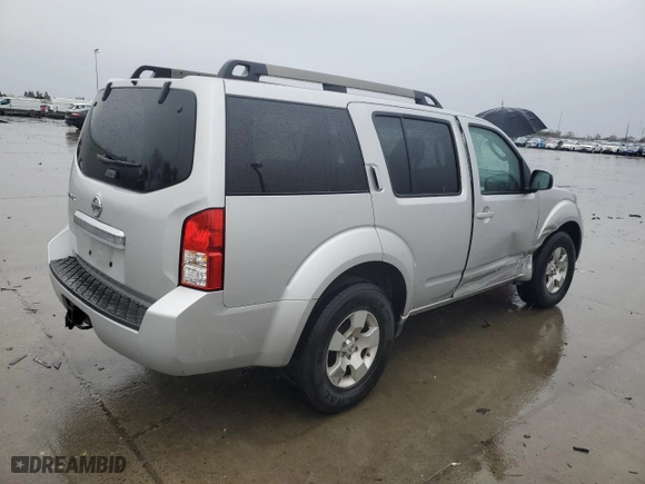 2012 Nissan Pathfinder LE with VIN 5N1AR1NN9CC602821, listed as a Copart auction lot 43706365 with 153,538 mi miles and Salvage Title. Bid and sale history available at carsss.com. Image 3.
