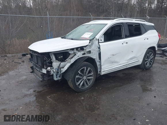2020 GMC Terrain Denali with VIN 3GKALXEX9LL288252, listed as a IAAI auction lot 41704507 with 83,891 mi miles and . Bid and sale history available at DreamBid. Image 2.