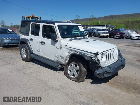 2020 Jeep Wrangler Unlimited Sport S с VIN 1C4HJXDN0LW204734, выставлен на аукционе IAAI как лот 42128859 с пробегом 92 017 миль миль и . История ставок и продаж доступна на DreamBid. Изображение 1.