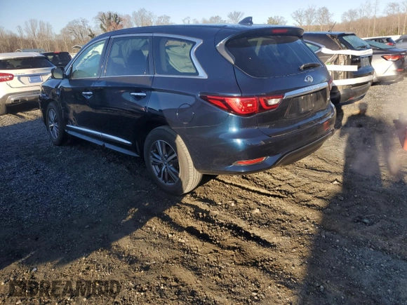 2020 Infiniti QX60 Pure with VIN 5N1DL0MN3LC514213, listed as a Copart auction lot 49031565 with 103,459 mi miles and Salvage Title. Bid and sale history available at DreamBid. Image 2.