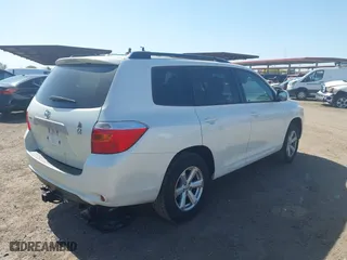 2009 Toyota Highlander with VIN JTEDS41A192082084, listed as a IAAI auction lot 42074005 with 201,324 mi miles. Bid and sale history available at carsss.com. Image 4.