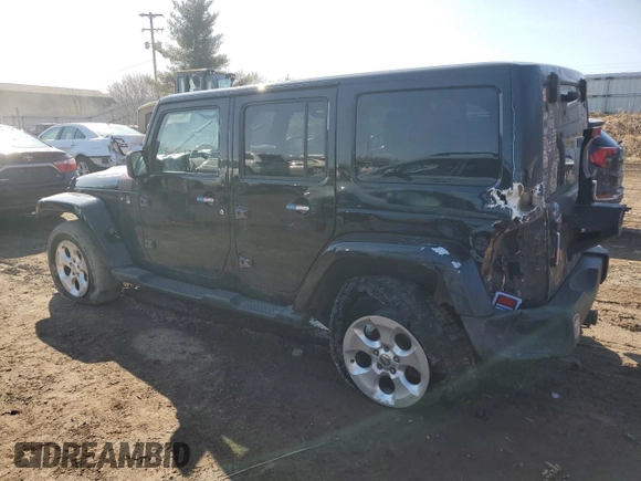 2015 Jeep Wrangler Unlimited Sahara with VIN 1C4BJWEG2FL643469, listed as a Copart auction lot 48535645 with 191,746 mi miles and Clean Title. Bid and sale history available at carsss.com. Image 2.