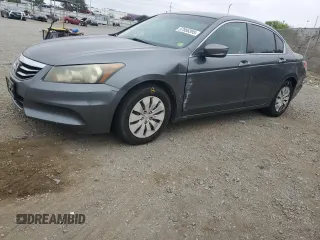 2011 Honda Accord LX with VIN 1HGCP2F3XBA134745, listed as a Copart auction lot 57866395 with 164,098 mi miles and Salvage title. Bid and sale history available at DreamBid. Image 1.