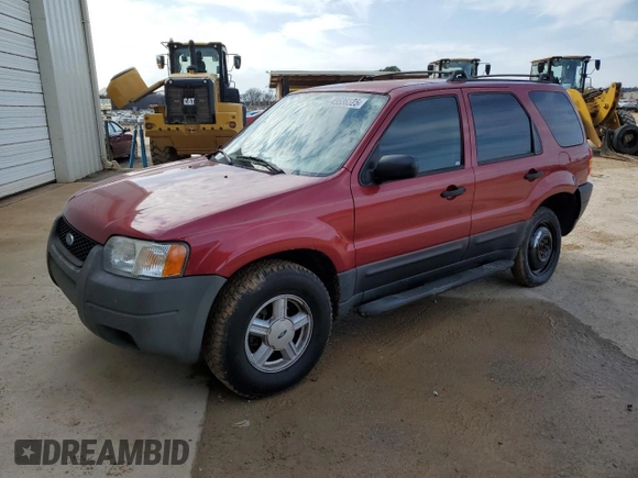 2004 Ford Escape XLS with VIN 1FMYU02144DA21005, listed as a Copart auction lot 45536325 with 189,661 mi miles and Salvage Title. Bid and sale history available at DreamBid. Image 1.