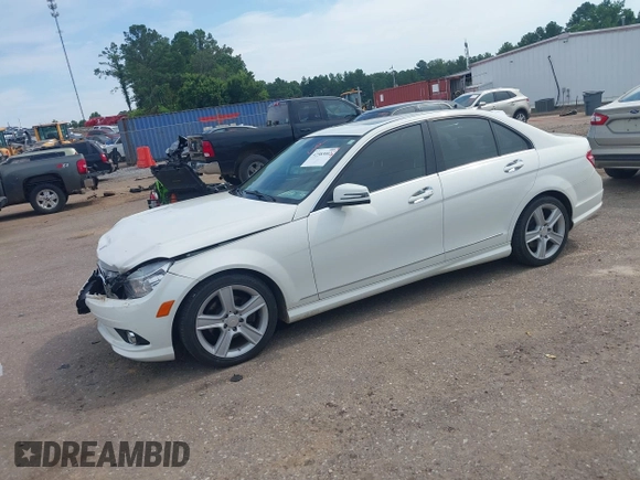 2010 Mercedes-Benz C 300 Sport with VIN WDDGF5EB0AR090693, listed as a IAAI auction lot 42583002 with 86,008 mi miles and . Bid and sale history available at DreamBid. Image 19.