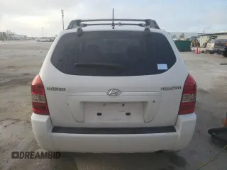 2005 Hyundai Tucson GL with VIN KM8JM12B55U206049, listed as a Copart auction lot 78380544 with 158,326 mi miles and Salvage Title. Bid and sale history available at carsss.com. Image 6.