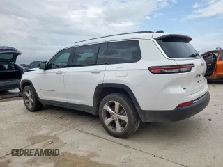 2021 Jeep Grand Cherokee Limited with VIN 1C4RJJBG9M8143251, listed as a Copart auction lot 58413385 with 60,787 mi miles and Salvage title. Bid and sale history available at DreamBid. Image 2.
