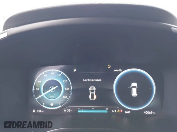 2023 Hyundai Santa Fe SEL with VIN 5NMS3DAJ5PH578071, listed as a IAAI auction lot 41738553 with 40,069 mi miles and . Bid and sale history available at DreamBid. Image 7.