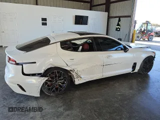 2023 Kia Stinger GT-Line with VIN KNAE35LD7P6135618, listed as a Copart auction lot 81674564 with 20,068 mi miles and Clean Title. Bid and sale history available at DreamBid. Image 3.
