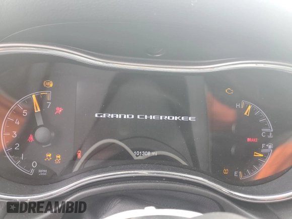 2019 Jeep Grand Cherokee Laredo E with VIN 1C4RJFAG3KC668993, listed as a Copart auction lot 47297285 with 101,308 mi miles and Salvage Title. Bid and sale history available at carsss.com. Image 9.