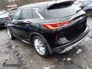 2019 Infiniti QX50 ESSENTIAL with VIN 3PCAJ5M17KF121971, listed as a IAAI auction lot 41452387 with 108,000 mi miles. Bid and sale history available at carsss.com. Image 3.