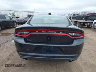 2018 Dodge Charger Police with VIN 2C3CDXKT4JH323762, listed as a IAAI auction lot 42184867 with 107,575 mi miles and . Bid and sale history available at carsss.com. Image 17.