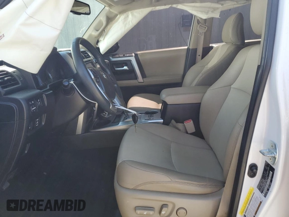 2018 Toyota 4Runner SR5 with VIN JTEBU5JR6J5497210, listed as a Copart auction lot 49704195 with 124,508 mi miles and Salvage Title. Bid and sale history available at DreamBid. Image 7.