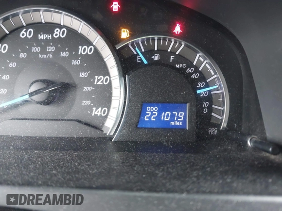 2012 Toyota Camry L with VIN 4T1BF1FK8CU017305, listed as a IAAI auction lot 42030659 with 221,079 mi miles. Bid and sale history available at carsss.com. Image 15.
