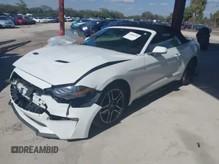 2022 Ford Mustang EcoBoost with VIN 1FATP8UH6N5107464, listed as a IAAI auction lot 41683650 with 57,061 mi miles. Bid and sale history available at carsss.com. Image 20.