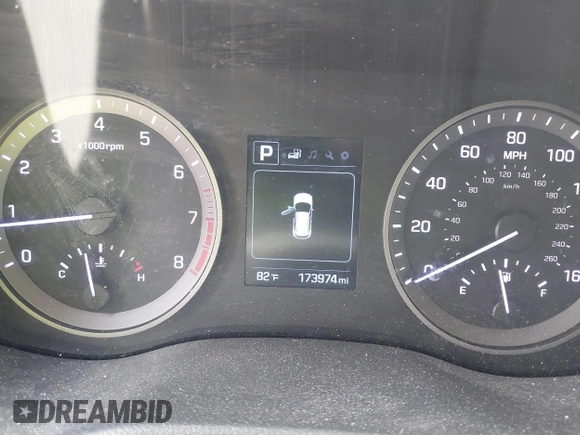2018 Hyundai Tucson Sport z VIN KM8J3CAL9JU752050, wystawiony jako IAAI lot #42558721 z przebiegiem 173 974 mil mil oraz . Historia ofert i sprzedaży dostępna na DreamBid. Obrazek 7.