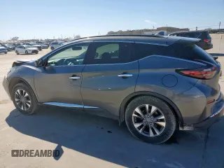 2019 Nissan Murano SL with VIN 5N1AZ2MS1KN112583, listed as a Copart auction lot 44402475 with 57,230 mi miles and Salvage Title. Bid and sale history available at DreamBid. Image 2.