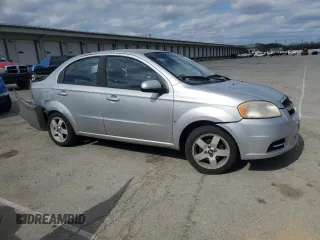 2007 Chevrolet Aveo LT with VIN KL1TG56687B114450, listed as a Copart auction lot 53069435 with 150,469 mi miles and Salvage title. Bid and sale history available at DreamBid. Image 4.
