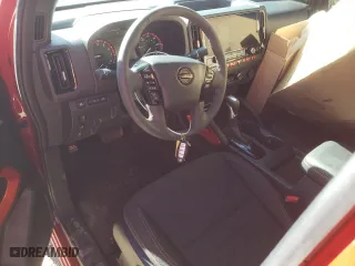 2025 Nissan Frontier SV with VIN 1N6ED1EJ0SN618133, listed as a Copart auction lot 41854885 with 853 mi miles and Salvage Title. Bid and sale history available at carsss.com. Image 8.