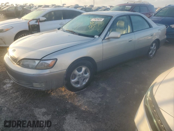 1999 Lexus ES 300 Luxury Sport Sdn with VIN JT8BF28G0X5056259, listed as a Copart auction lot 77475424 with 0 mi miles and Non Repairable. Bid and sale history available at carsss.com. Image 1.