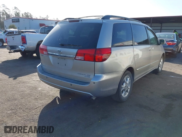 2004 Toyota Sienna XLE with VIN 5TDZA22C84S218262, listed as a IAAI auction lot 41585704 with 204,815 mi miles and . Bid and sale history available at DreamBid. Image 4.