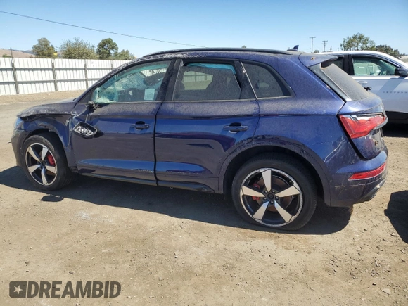 2024 Audi Q5 S line Prestige with VIN WA1FAAFYXR2023520, listed as a Copart auction lot 66072834 with Not provided miles and Non repairable. Bid and sale history available at DreamBid. Image 2.