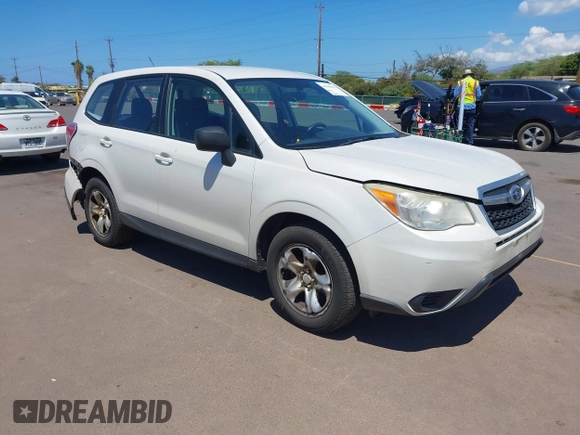 2014 Subaru Forester 2.5i with VIN JF2SJAAC9EH547346, listed as a IAAI auction lot 41900003 with 156,911 mi miles and . Bid and sale history available at DreamBid. Image 1.