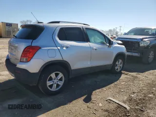 2015 Chevrolet Trax LT with VIN 3GNCJRSB7FL255695, listed as a Copart auction lot 46846605 with 144,939 mi miles and Salvage Title. Bid and sale history available at carsss.com. Image 3.