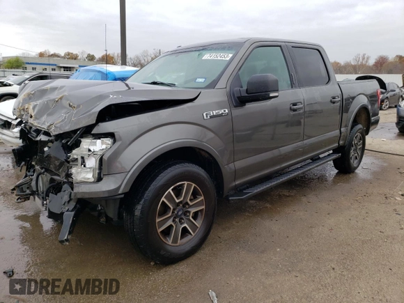 2016 Ford F-150 XLT with VIN 1FTEW1EF5GKE94068, listed as a Copart auction lot 74152453 with 150,331 mi miles and Salvage Title. Bid and sale history available at carsss.com. Image 1.