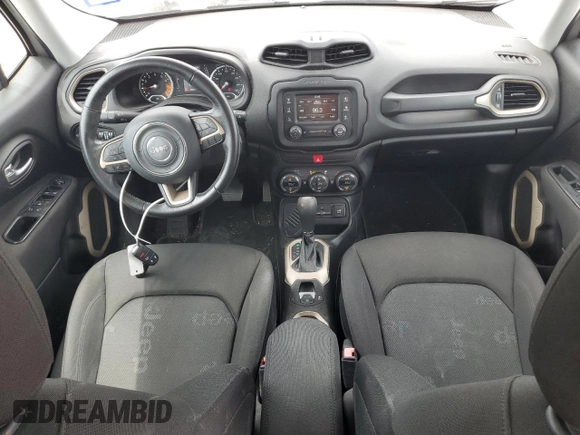 2016 Jeep Renegade Latitude with VIN ZACCJABT6GPD98083, listed as a Copart auction lot 54763035 with 65,921 mi miles and Salvage Title. Bid and sale history available at DreamBid. Image 8.