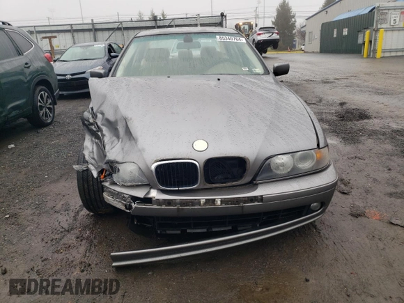 2003 BMW 5 Series 530iA with VIN WBADT63463CK43600, listed as a Copart auction lot 85340764 with 0 mi miles and Salvage Title. Bid and sale history available at carsss.com. Image 5.