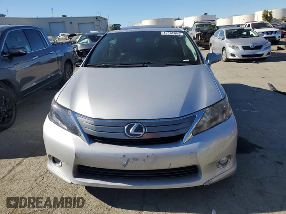 2010 Lexus HS 250h with VIN JTHBB1BA2A2033651, listed as a Copart auction lot 42182095 with 174,806 mi miles and Salvage Title. Bid and sale history available at DreamBid. Image 5.