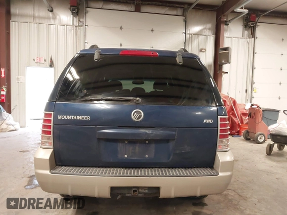 2005 Mercury Mountaineer with VIN 4M2ZU86E75ZJ27953, listed as a IAAI auction lot 41507206 with 185,291 mi miles and . Bid and sale history available at DreamBid. Image 16.