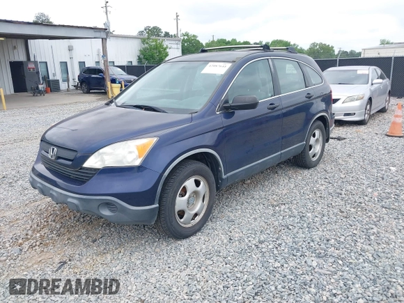 2009 Honda CR-V LX with VIN JHLRE48349C004727, listed as a IAAI auction lot 42087641 with 269,090 mi miles. Bid and sale history available at carsss.com. Image 2.