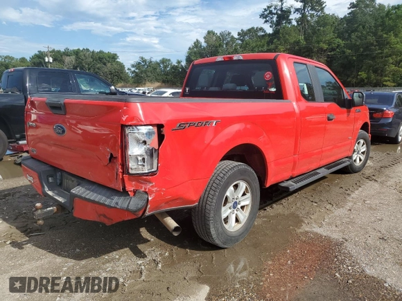 2015 Ford F-150 XL with VIN 1FTEX1CP5FKE13304, listed as a Copart auction lot 64386185 with 222,595 mi miles and Salvage title. Bid and sale history available at DreamBid. Image 3.