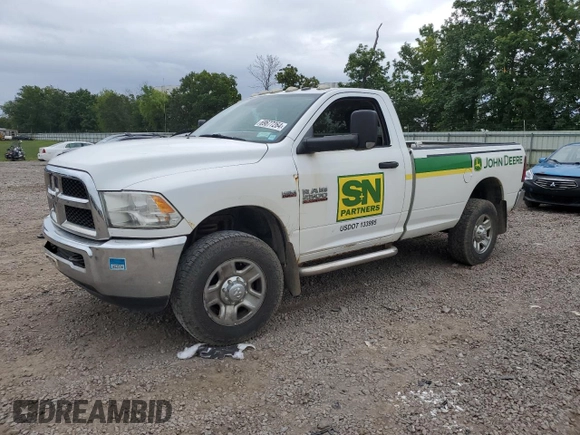 2015 Ram 2500 Tradesman with VIN 3C6LR5AT1FG581898, listed as a Copart auction lot 69677264 with 0 mi miles and Salvage Title. Bid and sale history available at carsss.com. Image 1.