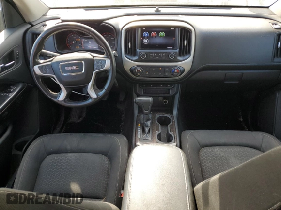 2015 GMC Canyon 4WD SLE with VIN 1GTH6BE38F1138307, listed as a Copart auction lot 46232565 with 102,437 mi miles and Clean Title. Bid and sale history available at carsss.com. Image 8.