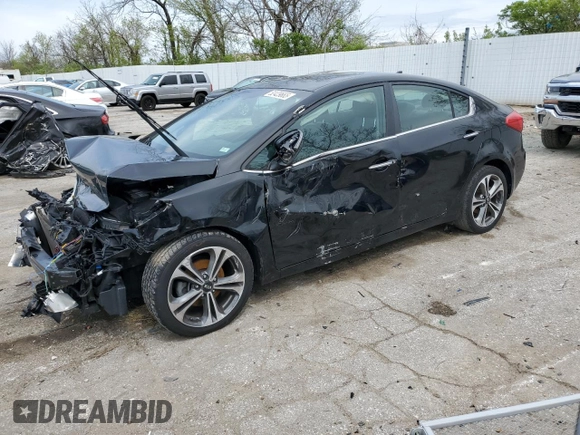 2016 Kia Forte EX z VIN KNAFZ4A88G5550228, wystawiony jako Copart lot #52429665 z przebiegiem 79 698 mil mil oraz Szkoda całkowita • Salvage title. Historia ofert i sprzedaży dostępna na DreamBid. Obrazek 1.