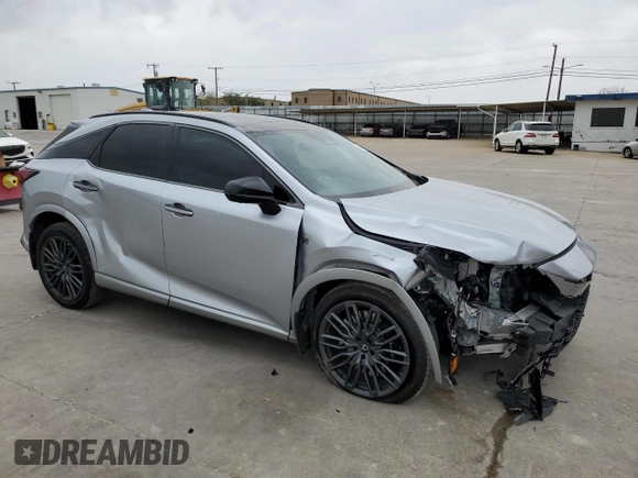 2023 Lexus RX with VIN 2T2BCMEA2PC009335, listed as a Copart auction lot 46592374 with 10,119 mi miles. Bid and sale history available at carsss.com. Image 4.