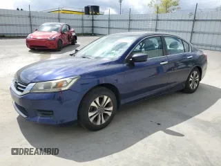 2013 Honda Accord LX z VIN 1HGCR2F33DA183606, wystawiony jako Copart lot #50938905 z przebiegiem 314 379 mil mil oraz Szkoda całkowita • Salvage title. Historia ofert i sprzedaży dostępna na DreamBid. Obrazek 1.
